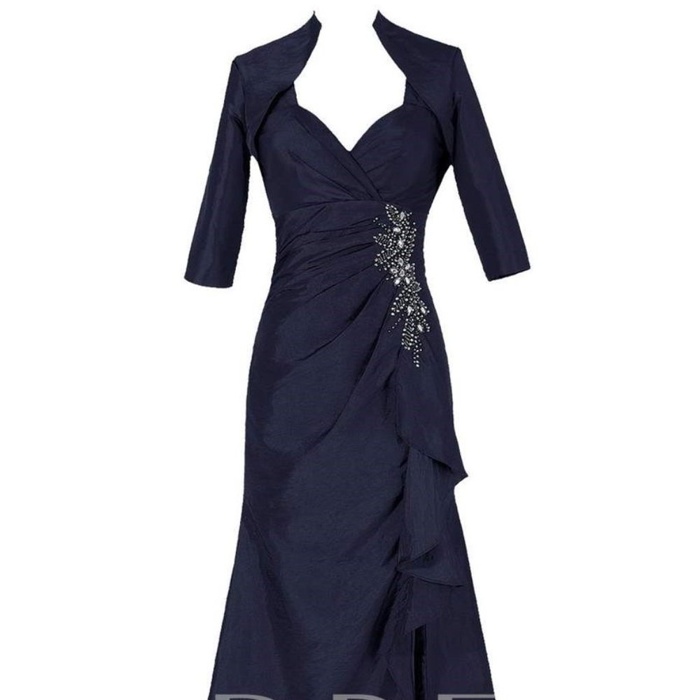 Evening Gown Navy Blue